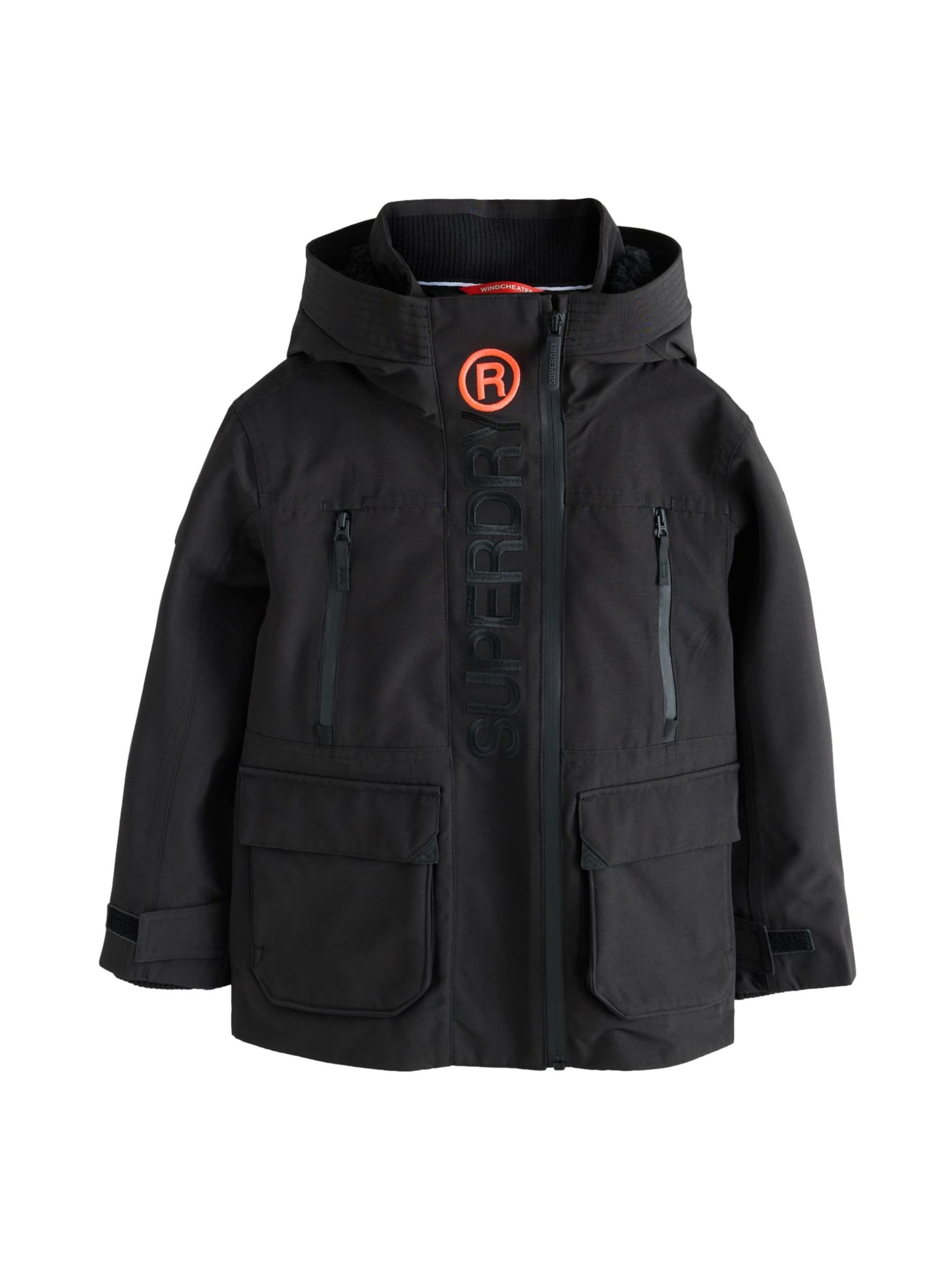 Superdry & Co Talvitakki värissä musta: etupuoli
