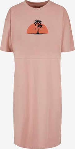 Merchcode Dress 'Summer' in Pink: front