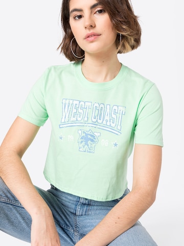 T-shirt Nasty Gal en vert