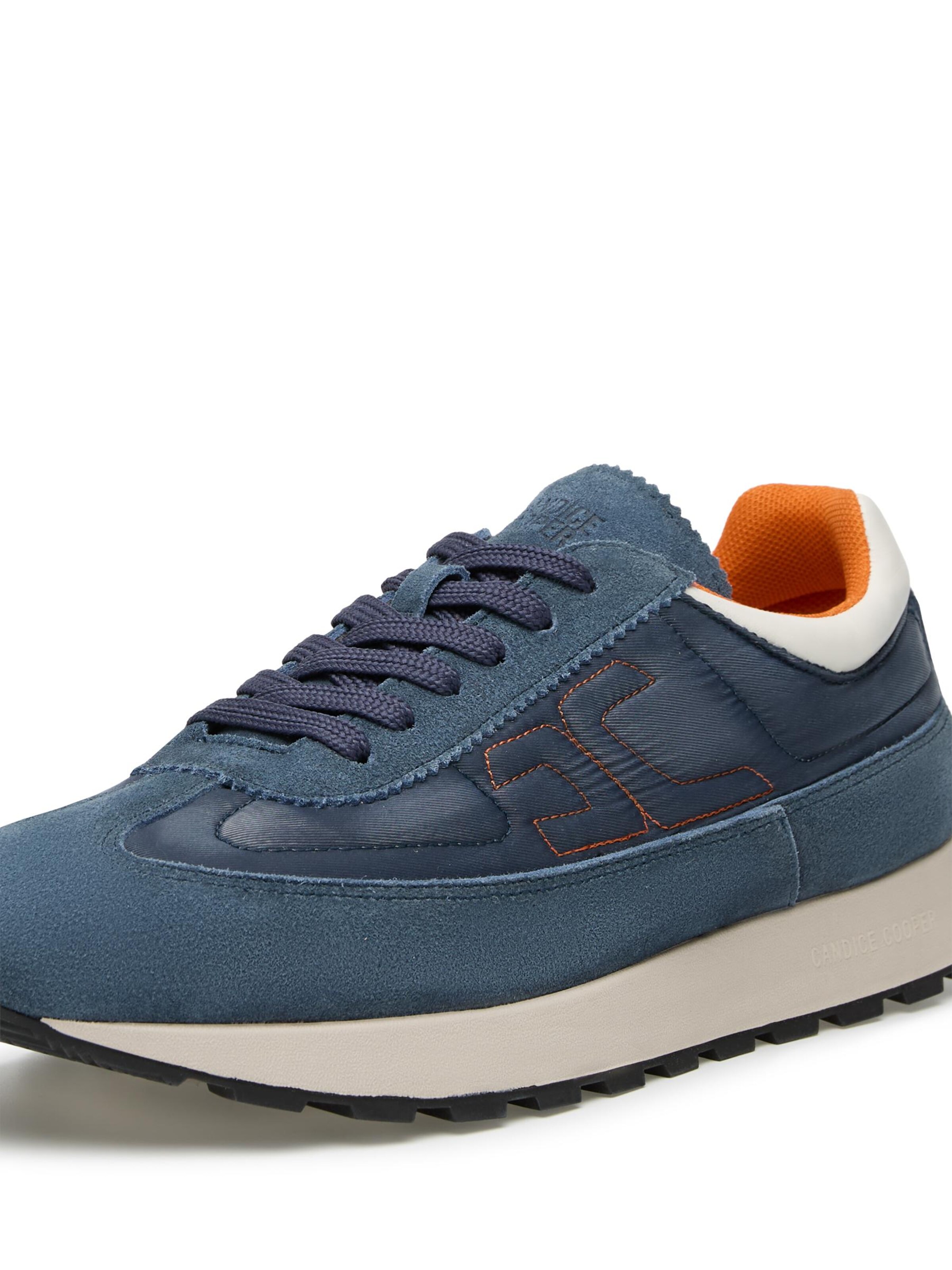 Candice Cooper Platform trainers in Blue