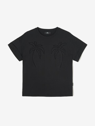 Le Temps Des Cerises Shirt 'Istan' in Black: front