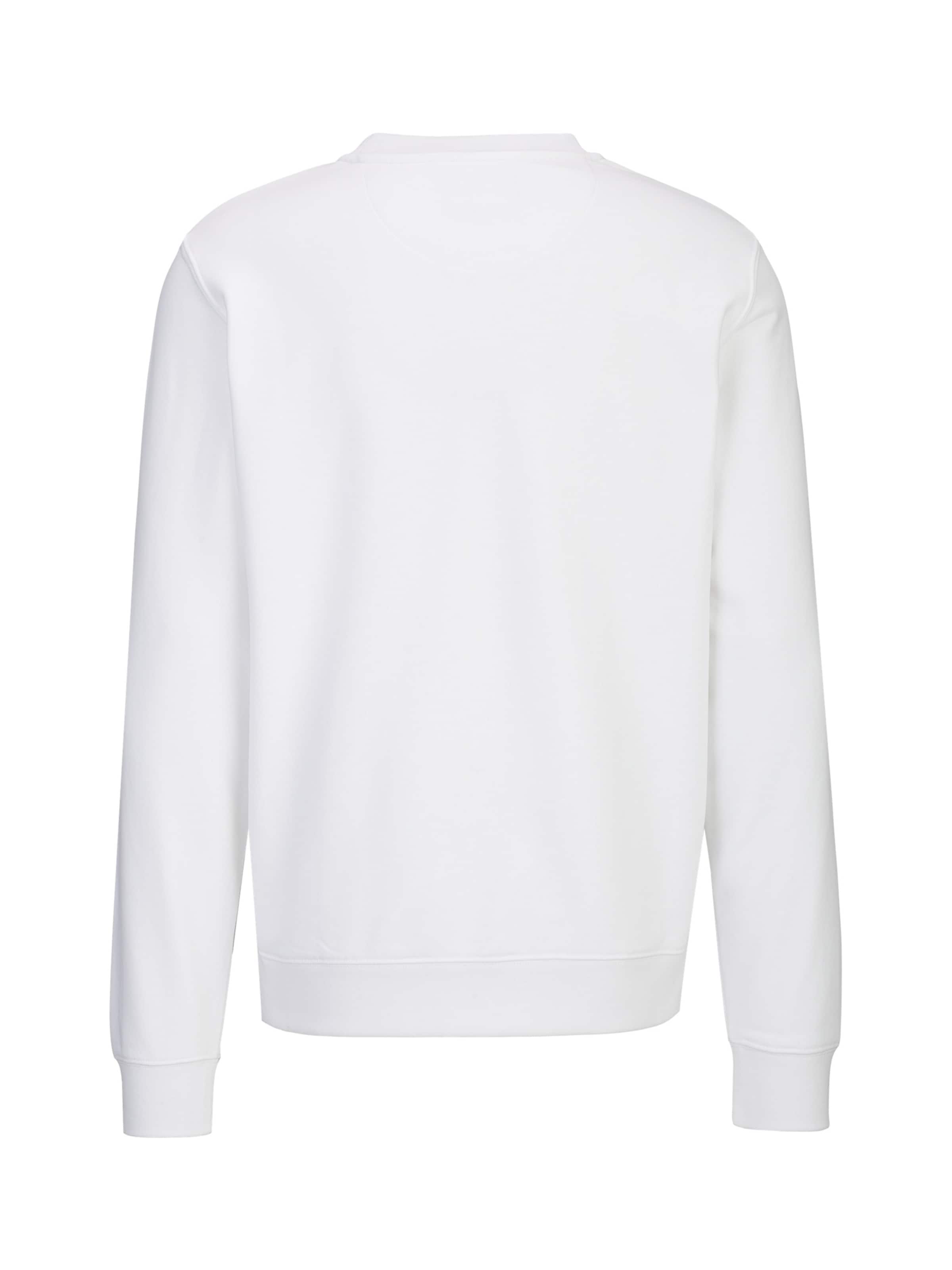 19V69 ITALIA Sweatshirt 'Nico Baroque' in Wit