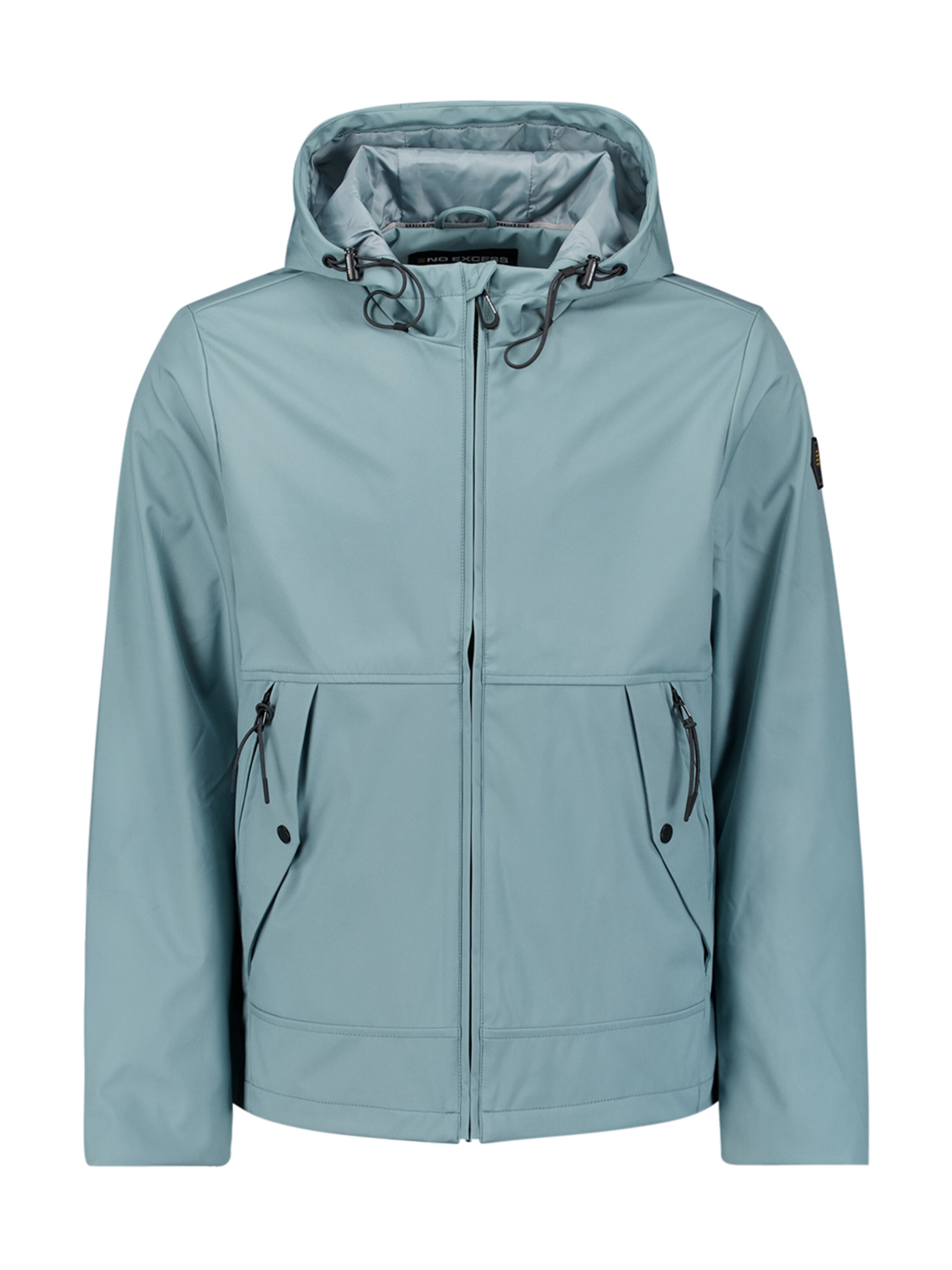 No Excess - Casaco meia-estação em azul: frente