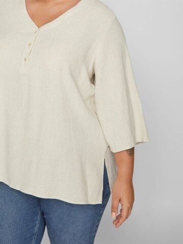 EVOKED Bluse in Beige