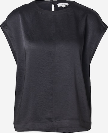 Chemisier s.Oliver en noir : devant