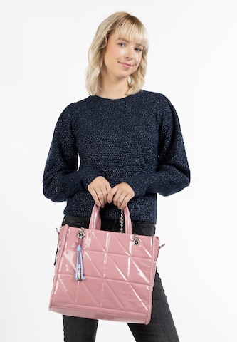 MYMO Handbag in Pink: front