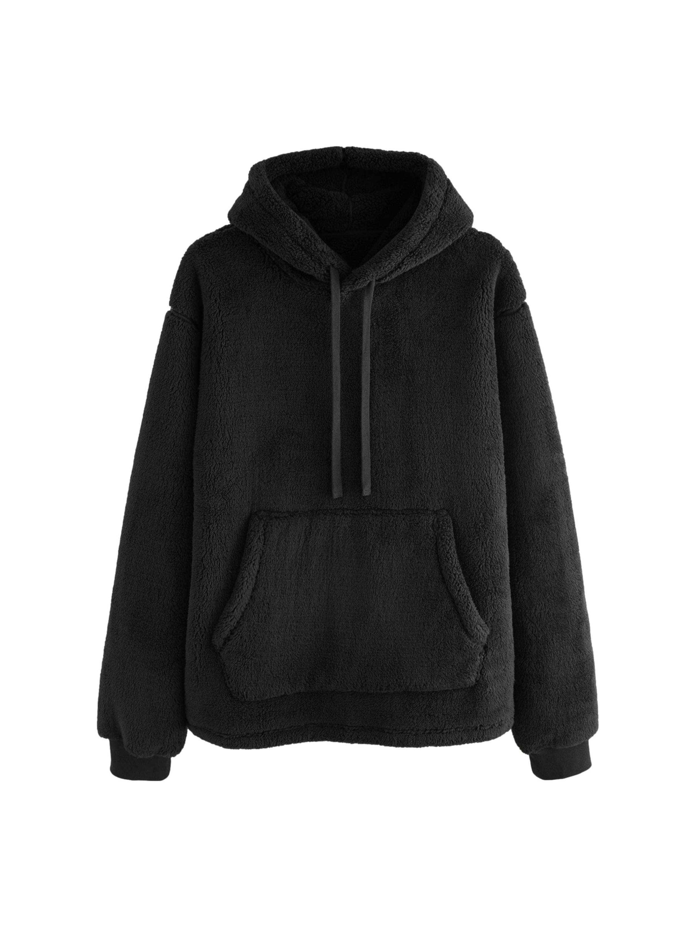 Next Μπλούζα φούτερ σε μαύρο: μπροστά