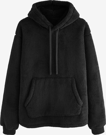 NextSweater majica - crna boja: prednji dio