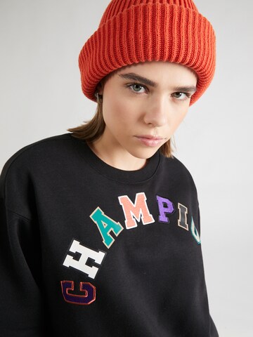 Champion Authentic Athletic Apparel Sweatshirt in Schwarz