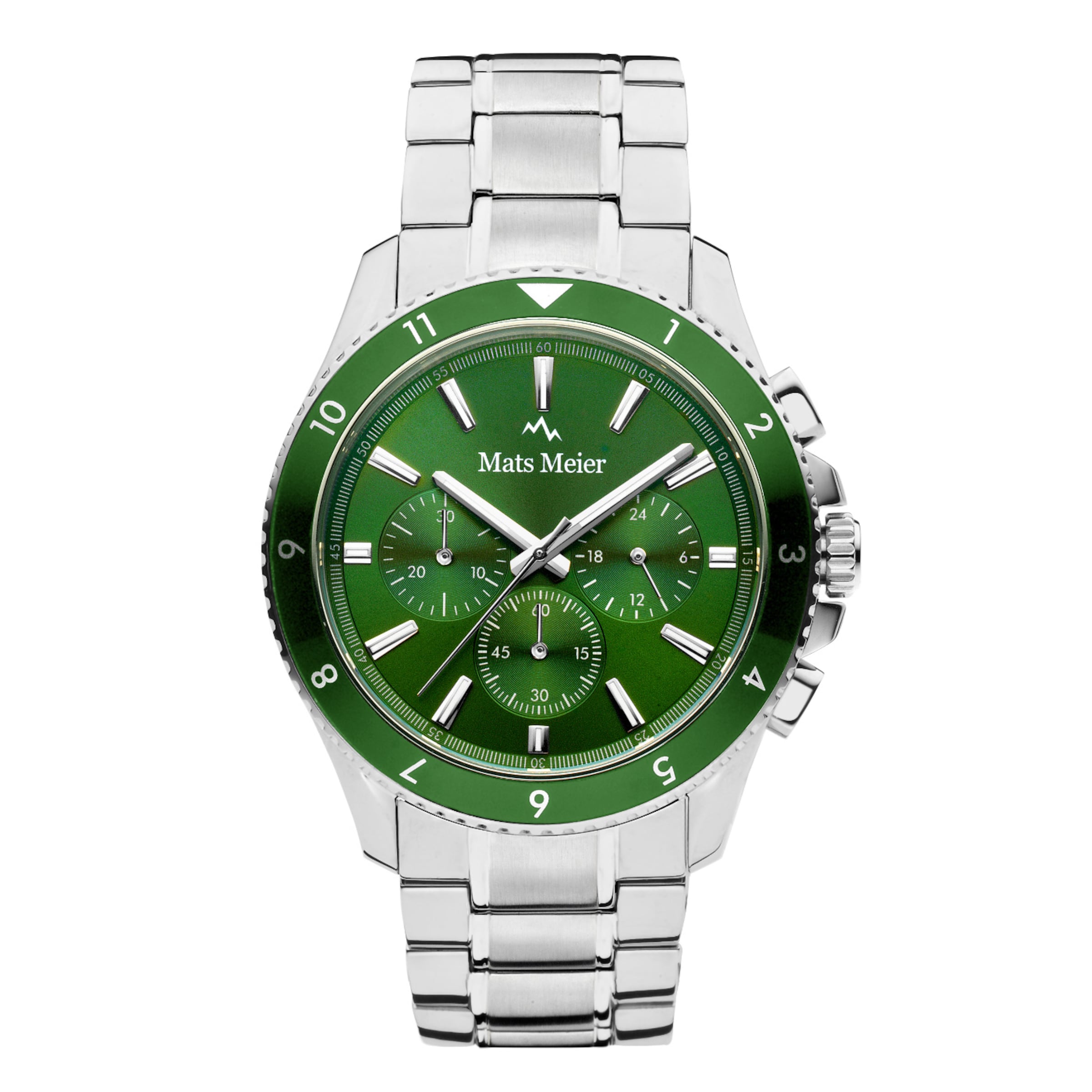 Mats Meier Analog watch in Silver: front