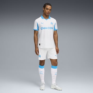 PUMA Regular Sportbroek 'Olympique de Marseille 25/26' in Wit