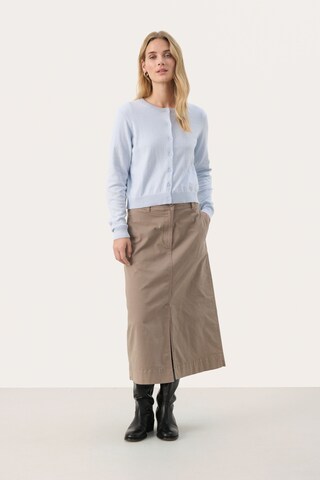 Part Two Gebreid vest in Blauw