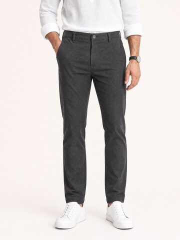 yazubi Slim fit Chino Pants 'Kyle' in Brown