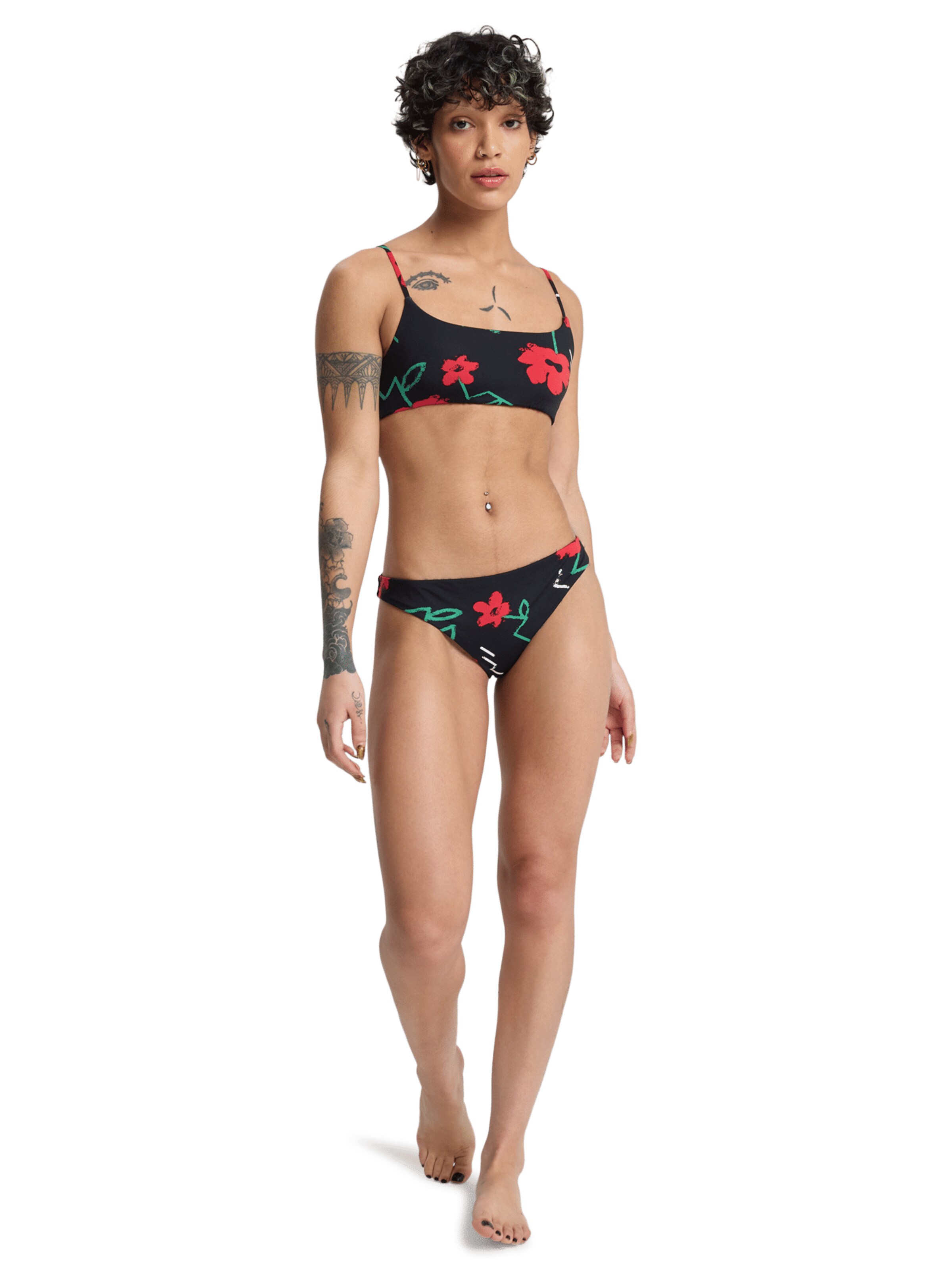 QUIKSILVER Bikini Bottoms 'Viacha' in Black