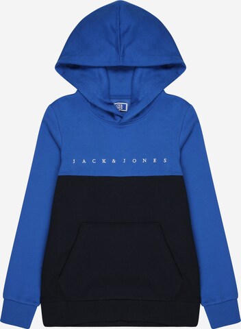 Jack & Jones Junior Sweatshirt in Blauw: voorkant