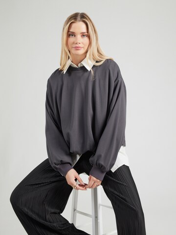 JDY Sweatshirt 'JDYBALOU' in Grey: front