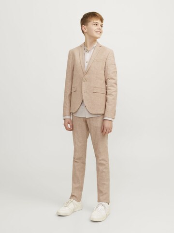 Jack & Jones Junior Regular Anzug in Beige
