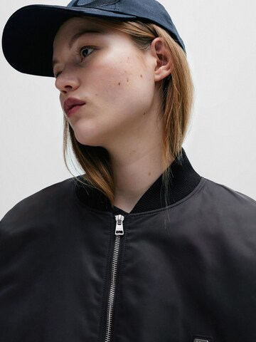 HUGO Between-Season Jacket 'Flesiane-1' in Black