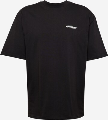 Pegador - Camiseta 'SANIT' en negro: frente