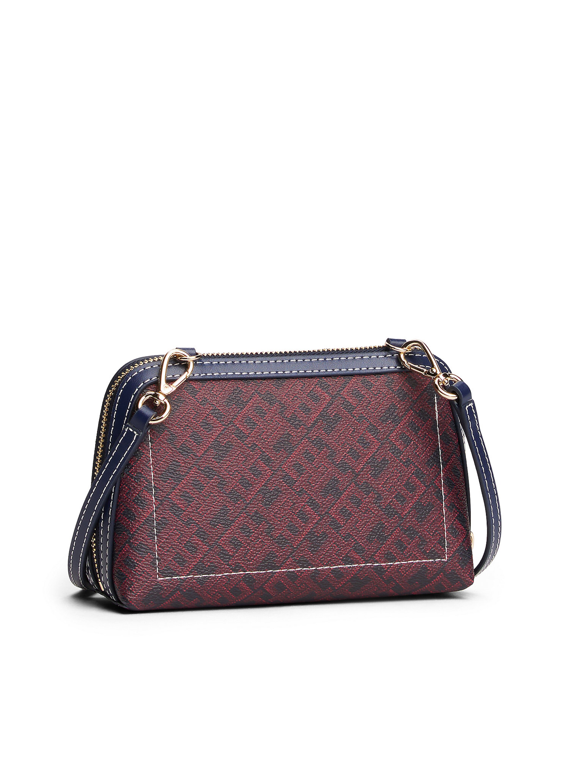 TOMMY HILFIGER Schoudertas in Blauw