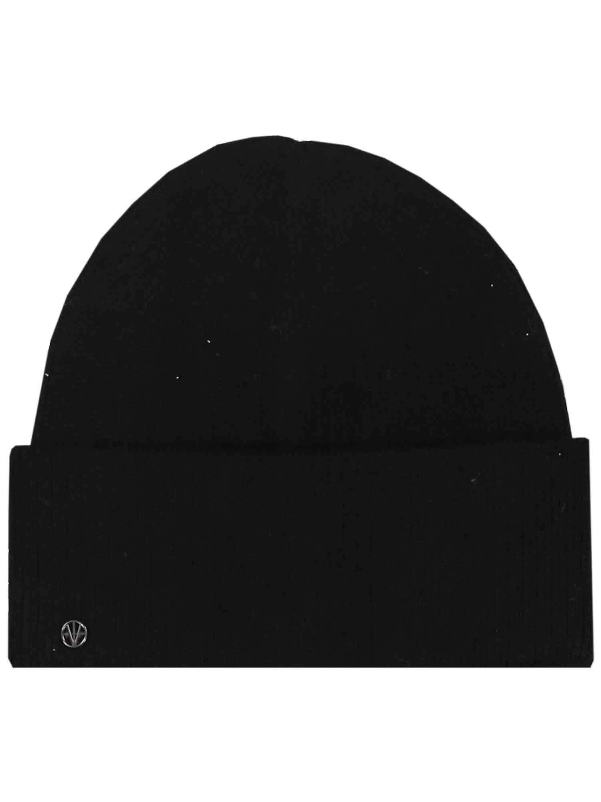 LOEVENICH Beanie in Black: front