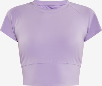 T-shirt fonctionnel myMo ATHLSR en violet : devant