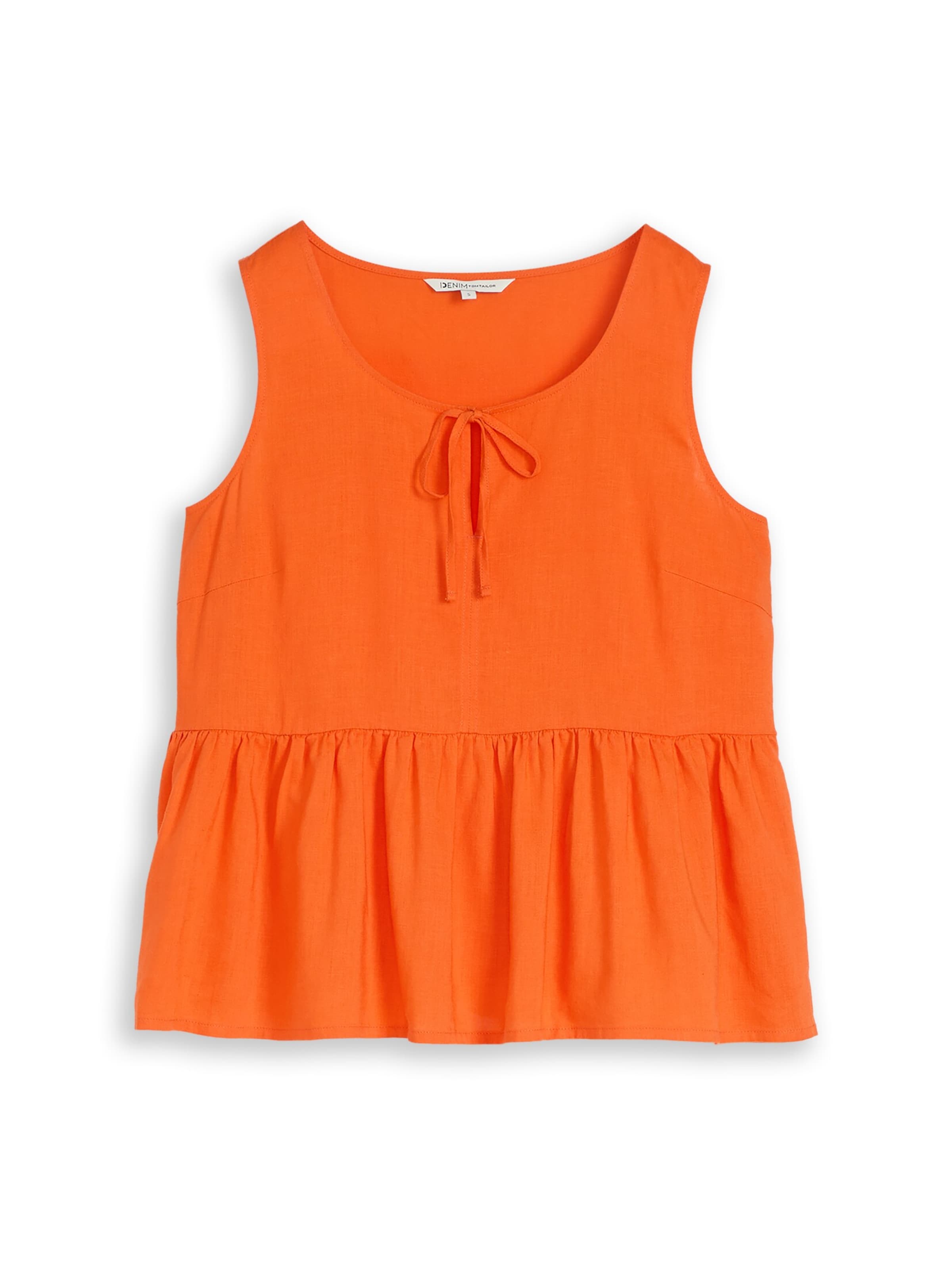 TOM TAILOR DENIM Blouse in XXL in Orange, Item view