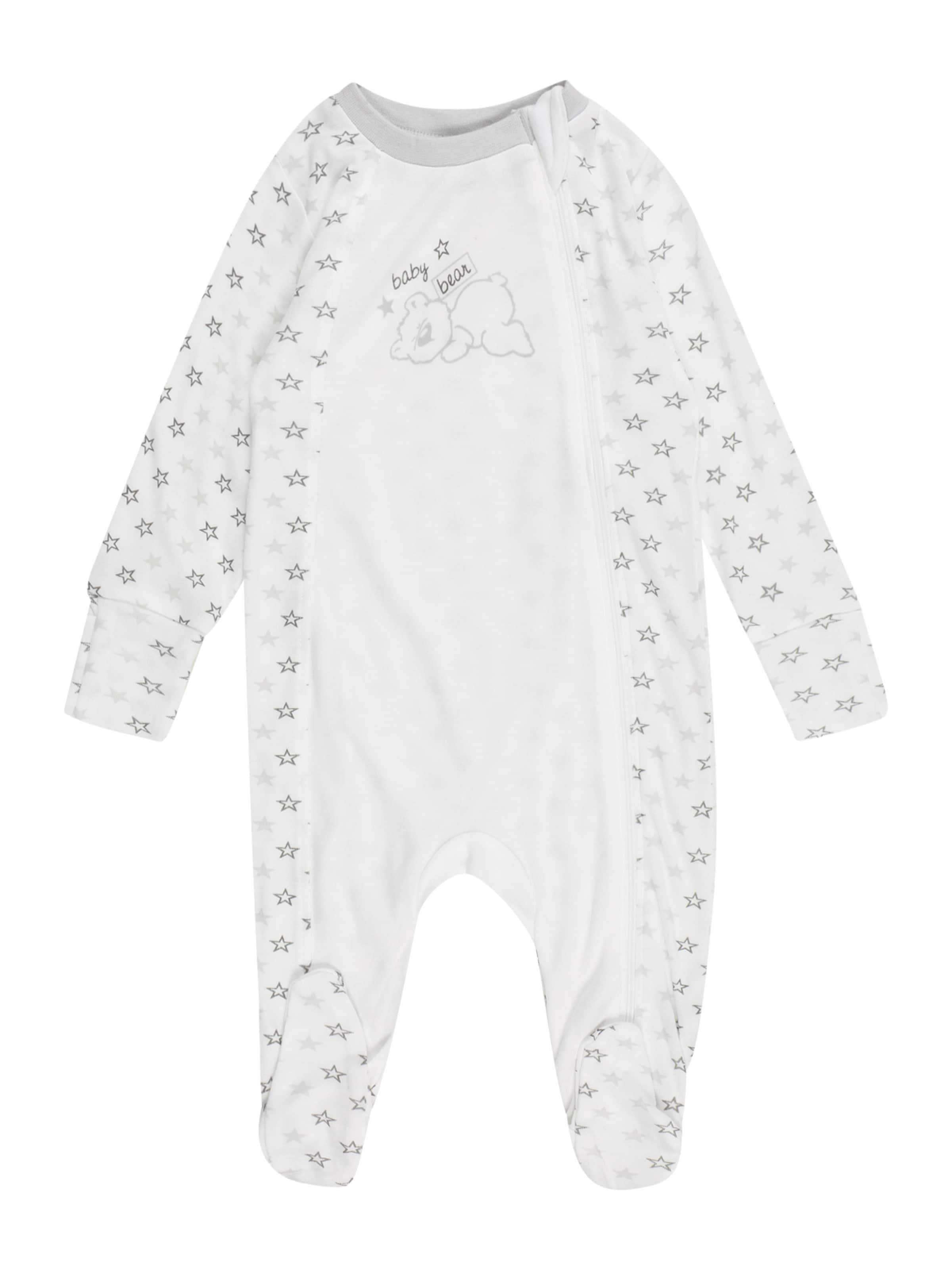 Tutina / body per bambino di JACKY in bianco: frontale