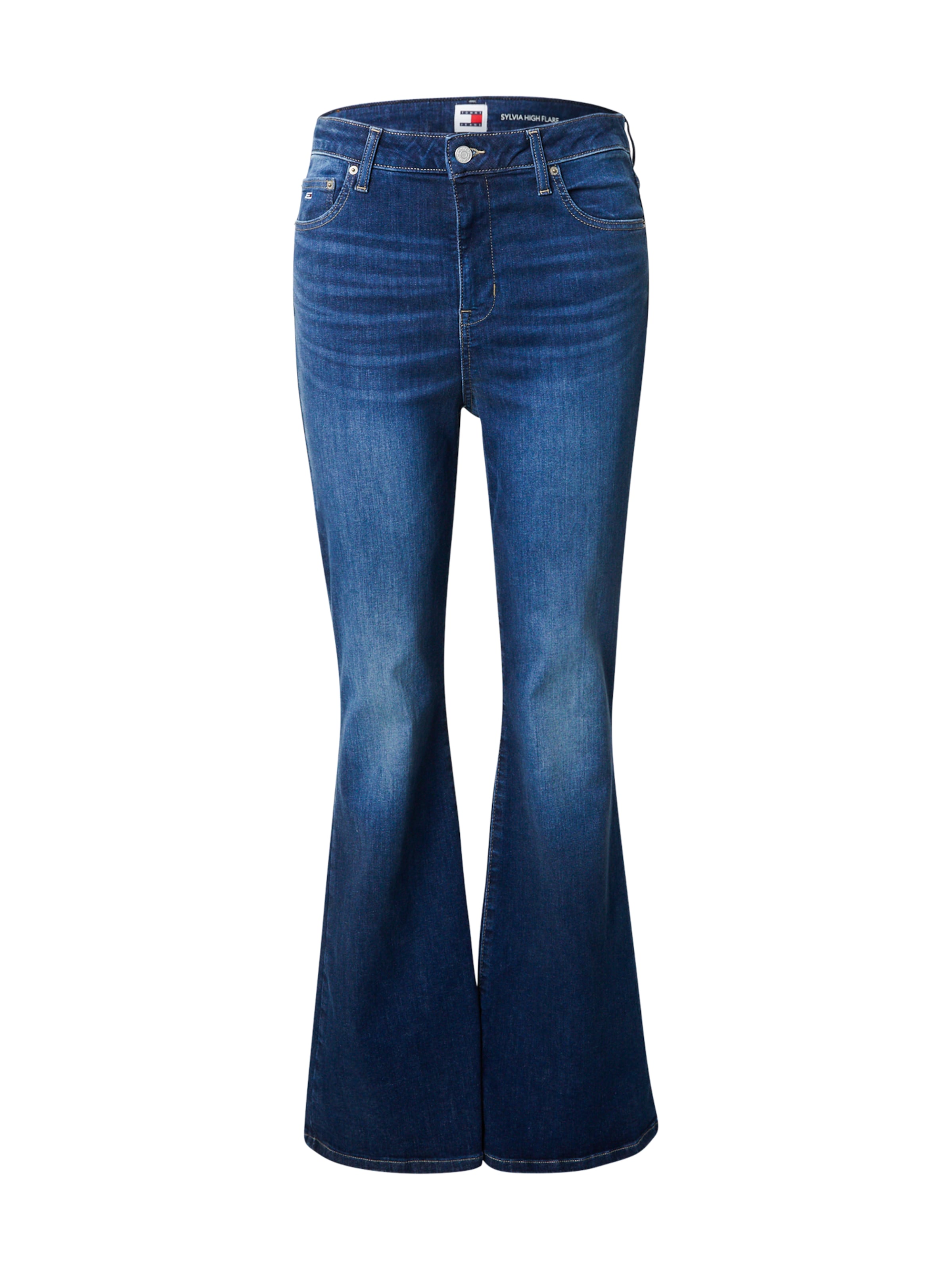 Tommy Jeans Curve Flared Jeans 'Sylvia' in Blue: front