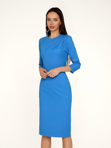 Anushka Etuikleid in Blau: Vorderseite