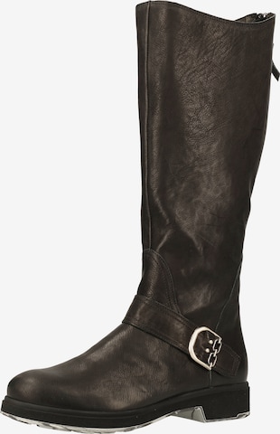 THINK! Boots in Black: front