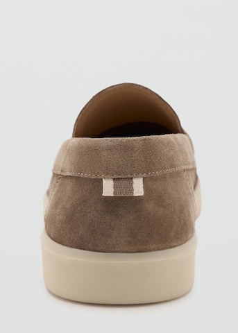 MANGO MAN Mokassin 'Easy' in Braun