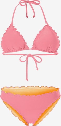 CHIEMSEE Triangel Bikini in Pink: predná strana