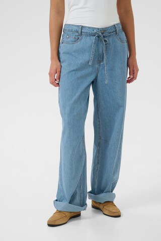 CULTURE Regular Broek 'CUAyna' in Blauw: voorkant