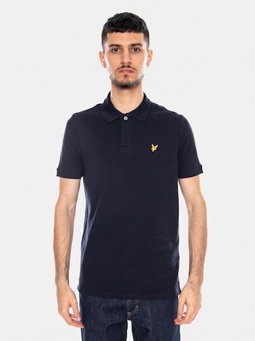Maglietta 'Jacquard Tipped Polo Shirt Dark Navy' di Lyle & Scott in blu