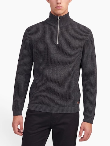 JACK & JONES Pullover 'JJEDOVER' in Schwarz: Vorderseite