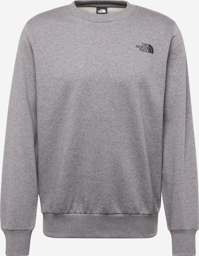 THE NORTH FACE Collegepaita 'SIMPLE DOME' värissä meleerattu harmaa / musta, Tuotenäkymä
