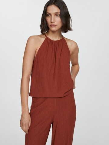 MANGO Top 'MATILDA' in Brown