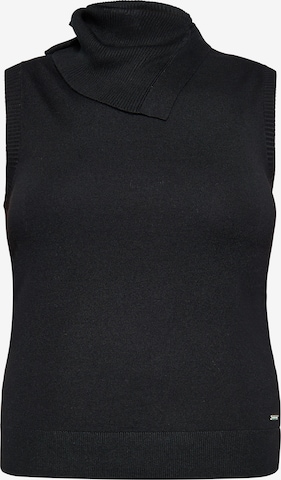 DreiMaster Klassik Sweater in Black: front