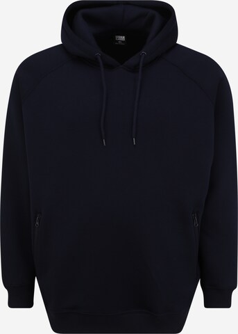 Urban Classics Sweatshirt in Blue: front