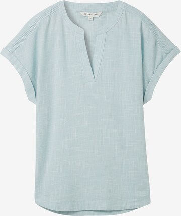 TOM TAILOR Bluse in Blau: predná strana