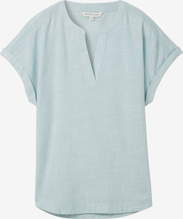 TOM TAILOR Blouse in Blue: front