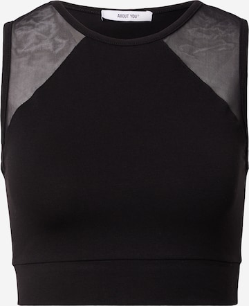 ABOUT YOU Top 'Cosima' in Black: front