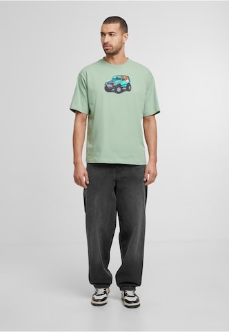MARKET T-Shirt '4x4 Bear' in Grün