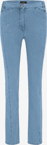 Goldner Jeans 'Anna' in Blue: front