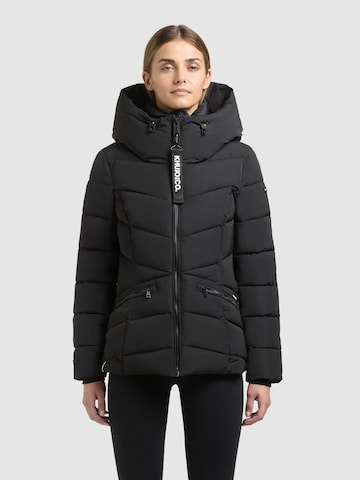 khujo - Chaqueta de invierno 'Hersch2' en negro: frente