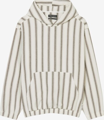 Marc O'Polo Sweatshirt in White: front