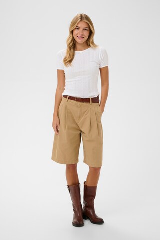 SAINT TROPEZ - Camiseta 'GruSZ' en blanco