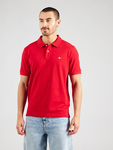 T-Shirt GANT en rouge : devant