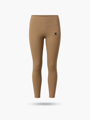 SWORTS Skinny Leggings 'Fuel' in Beige: front